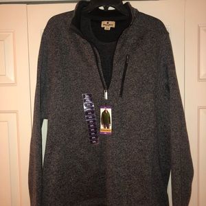 NWT men’s XX half zip pullover by Woolrich